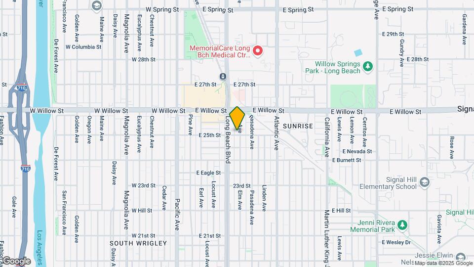 323 E 25th St Map and Location Details