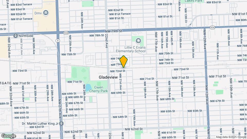 2025 NW 72nd St, Unit 1 Map and Location Details