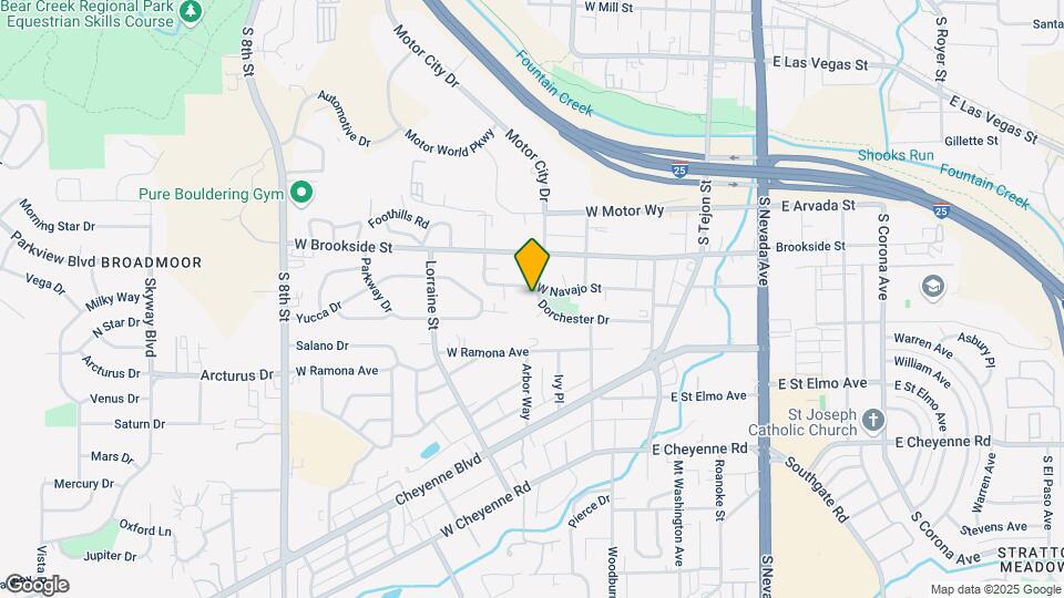 1604 Dorchester Dr Map and Location Details