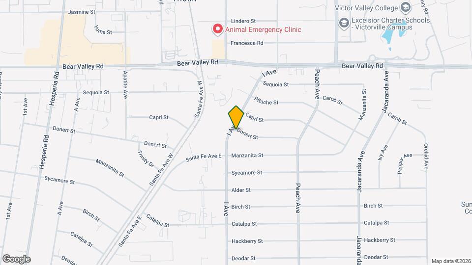 17757 Donert St Map and Location Details