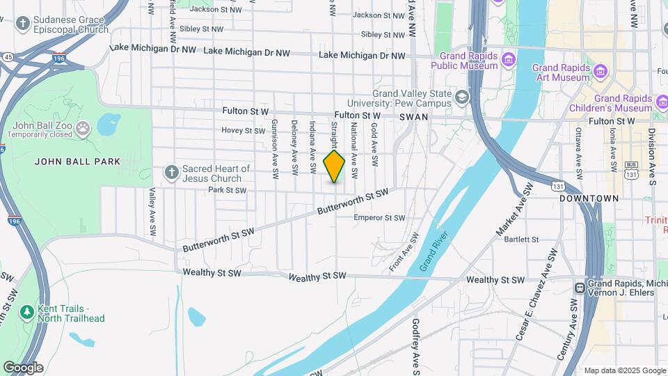 153 Straight Ave SW Map and Location Details