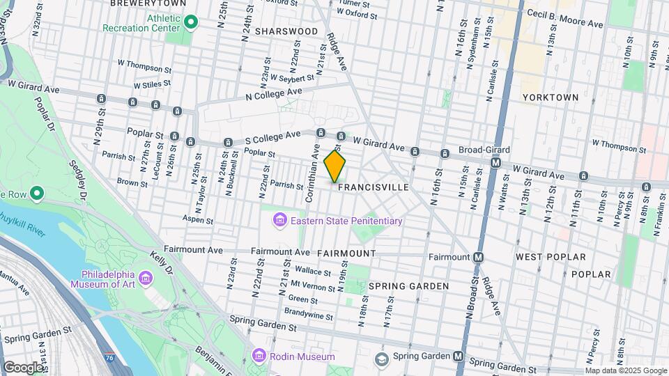 839 N 20th St Mapa y Detalles de la Ubicación