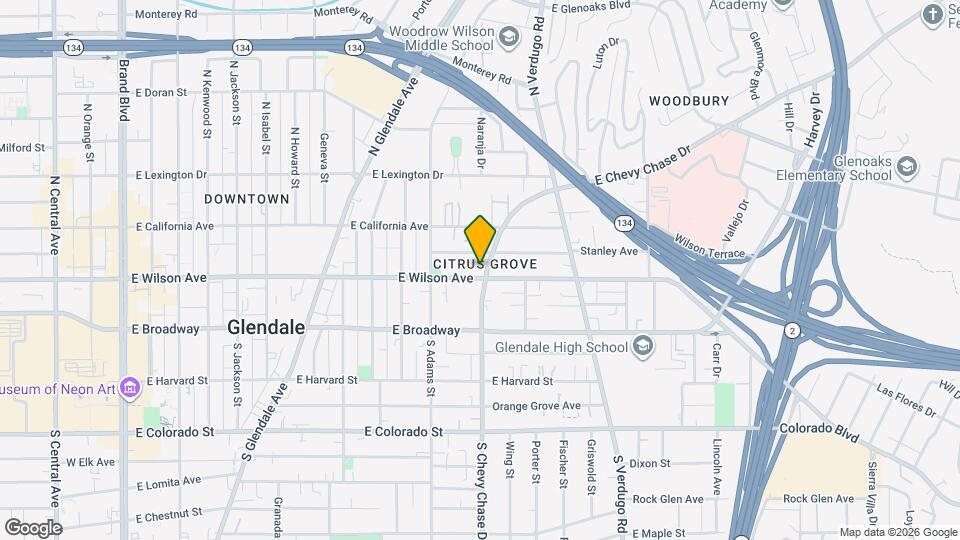 1145 E Wilson Ave, Unit 1 Mapa y Detalles de la Ubicación