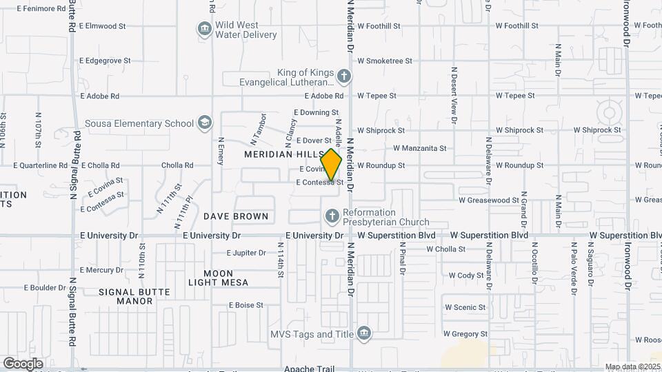 11545 E Contessa St Map and Location Details