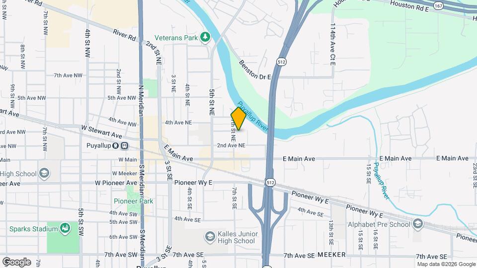 219 7th St NE Map and Location Details