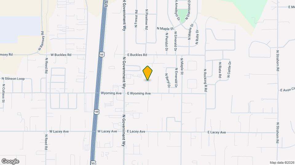 11317 N Armonia Wy Map and Location Details