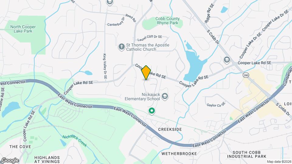 2169 Berryhill Cir SE Map and Location Details
