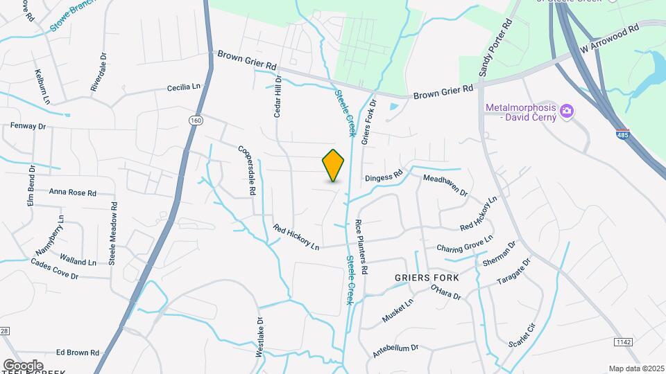3701 Broad Oak Dr Map and Location Details