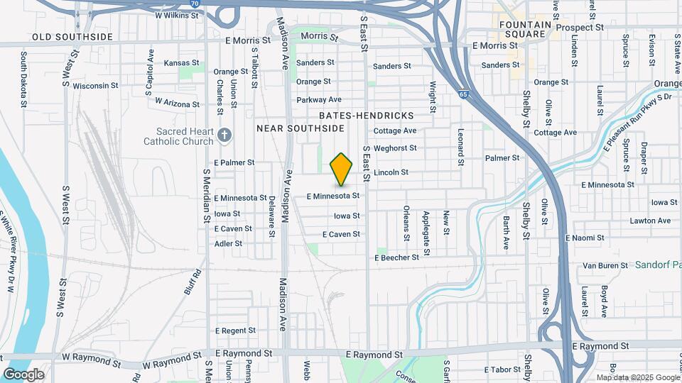 338 E Minnesota St Map and Location Details