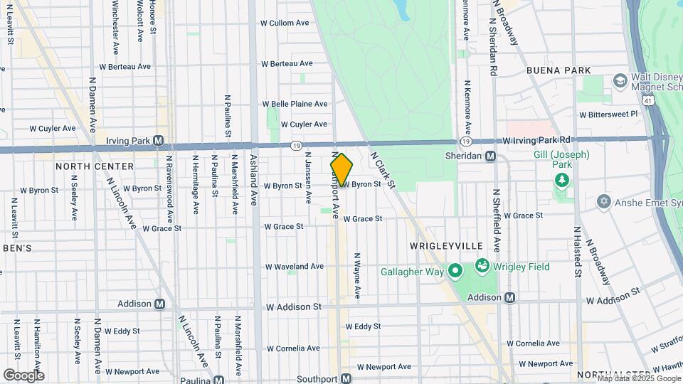 3851 N Southport Ave Mapa y Detalles de la Ubicación