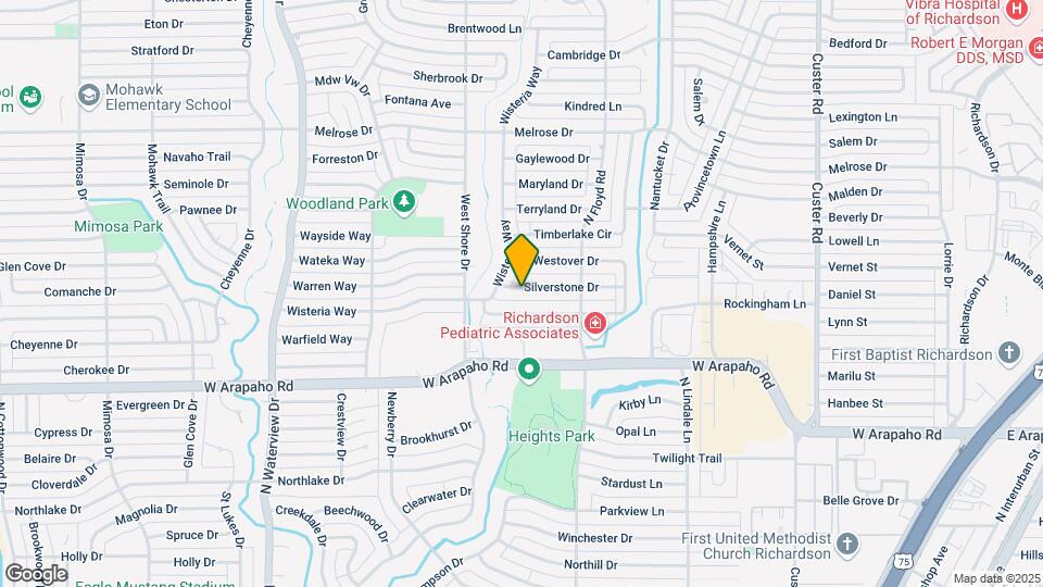723 Silverstone Dr Map and Location Details