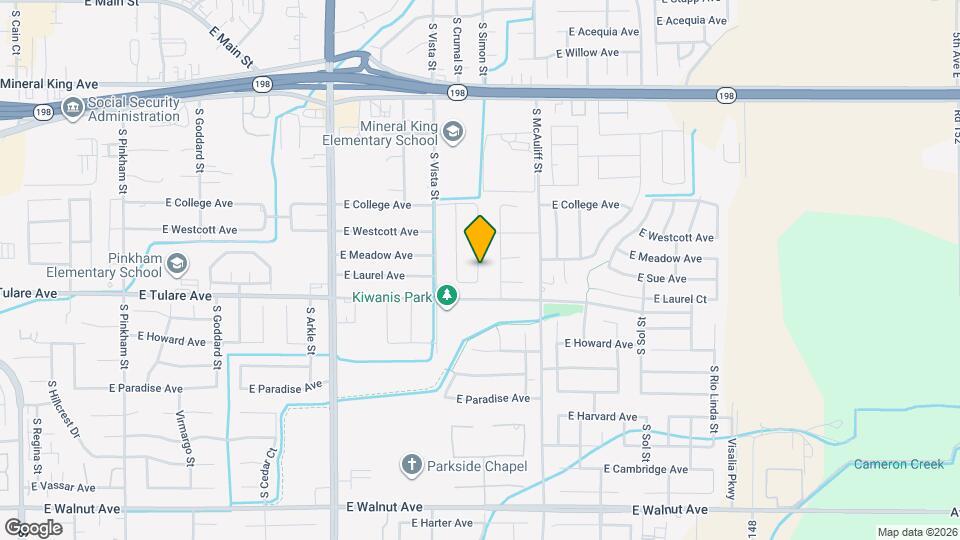 1138 S Simon St Map and Location Details