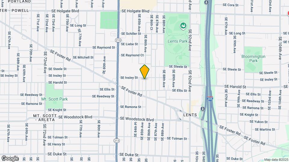 5415 SE 86th Ave Map and Location Details
