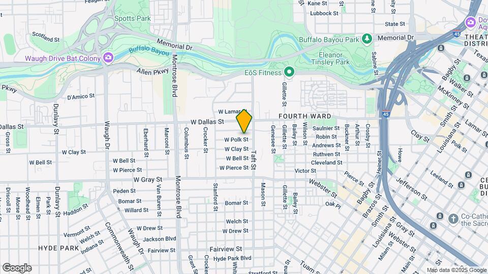 320 W Polk St Map and Location Details