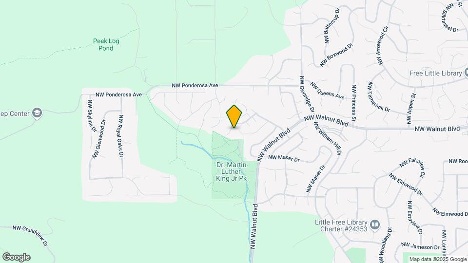 5004 NW Lavender Cir Map and Location Details