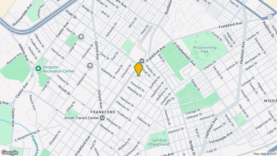 1625 Dyre St Map and Location Details