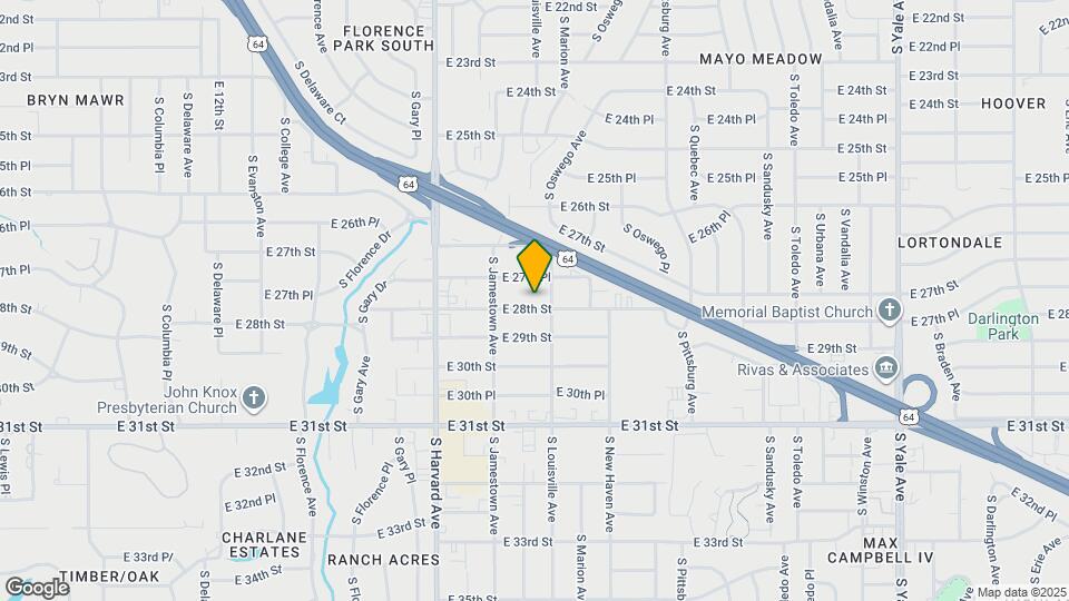 3535 E 28th St Map and Location Details