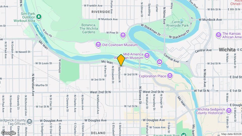 526 N Martinson Ave Map and Location Details