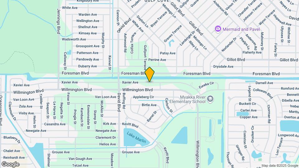 12873 Xavier Ave Map and Location Details