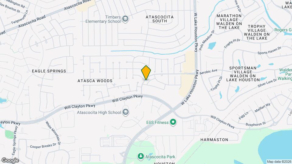 18207 Trinity Knoll Way Mapa y Detalles de la Ubicación