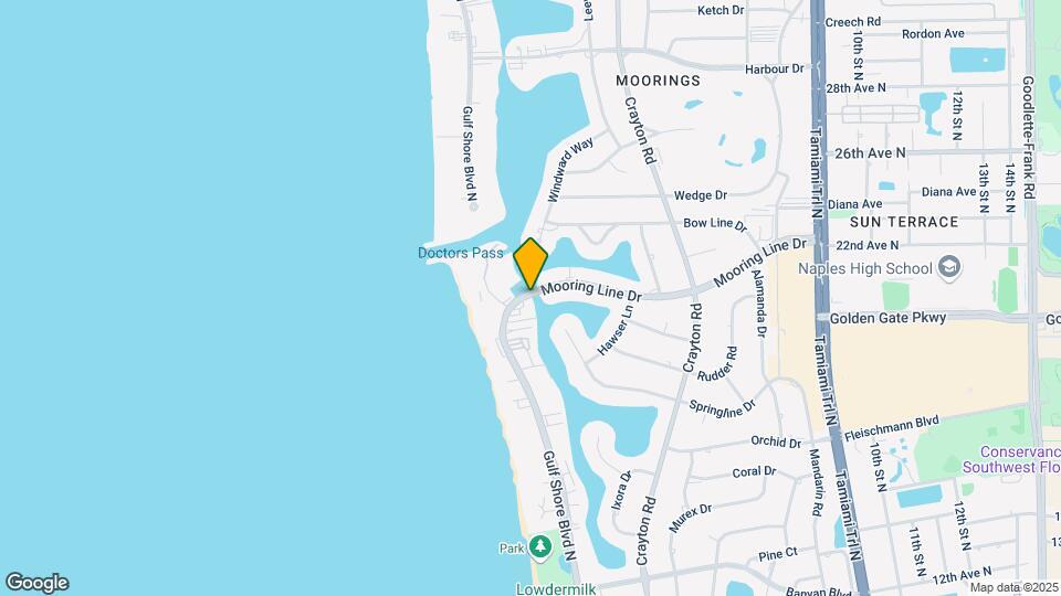 2150 Gulf Shore Blvd N Map and Location Details