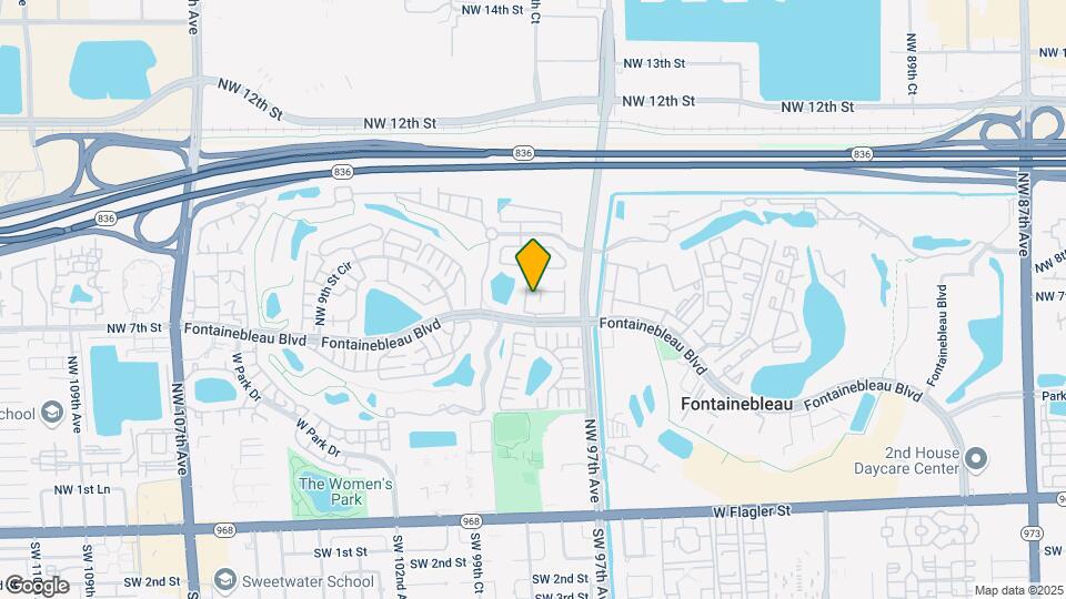 9725 Fontainebleau Blvd Map and Location Details