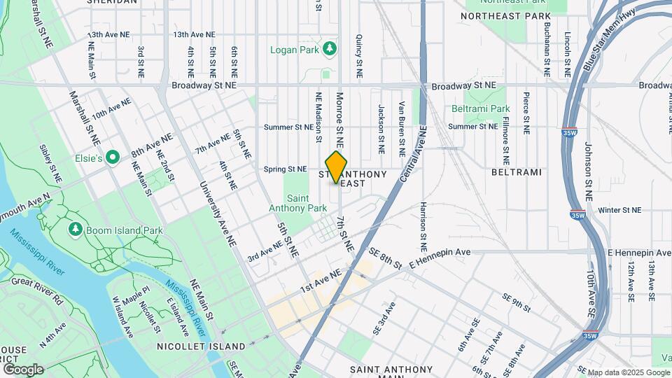 330 Monroe St NE Mapa y Detalles de la Ubicación