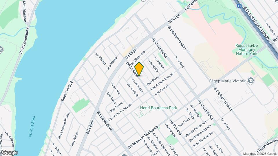 12375 Bd Rolland Map and Location Details