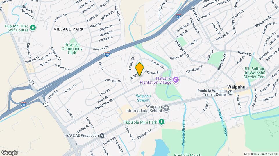 94-447-447 Apowale St Map and Location Details