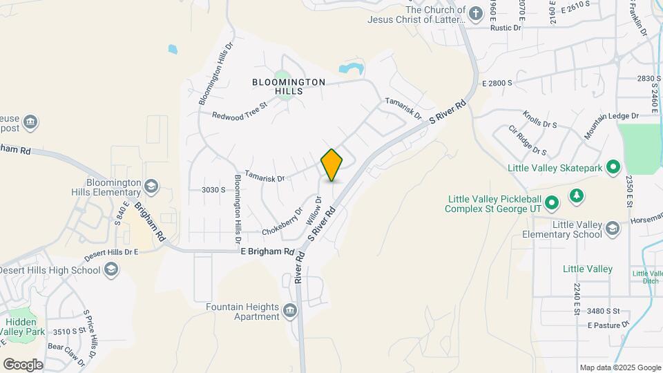 3018 E Alderann St Map and Location Details