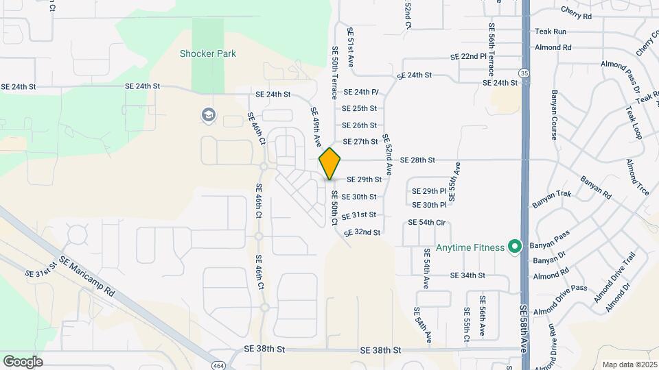 2910 SE 50th Ct Map and Location Details