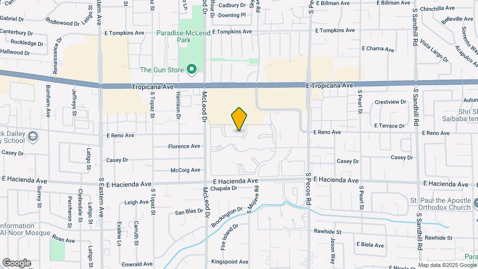 3141 Key Largo Dr Map and Location Details