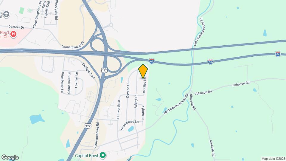 1136 Richliev Ln Map and Location Details