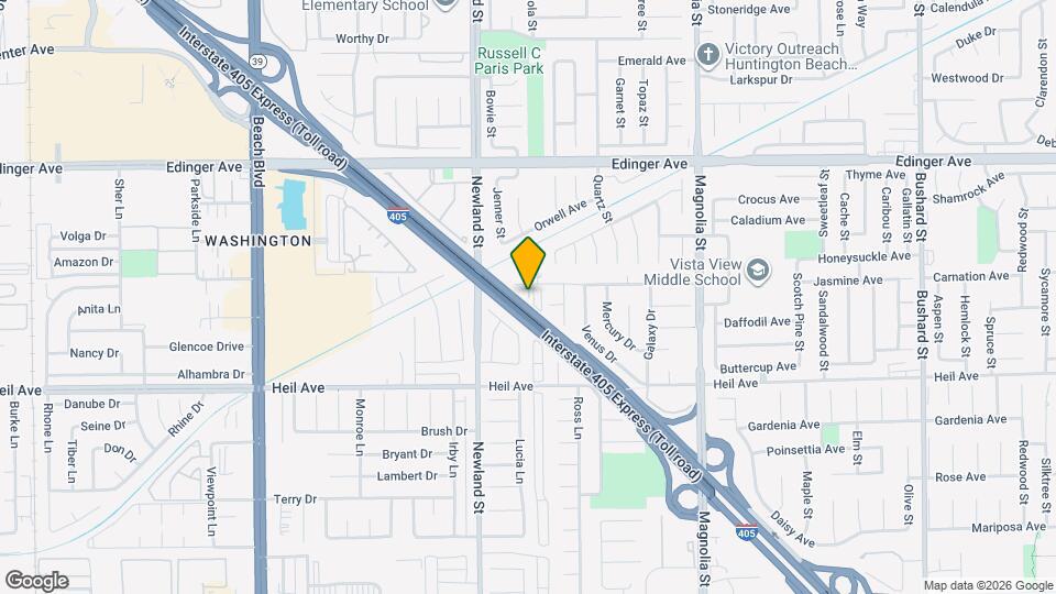 8582 Universe Ave Map and Location Details