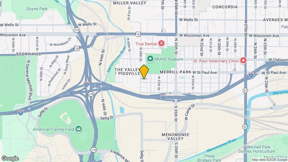3830 W Mt Vernon Ave Map and Location Details
