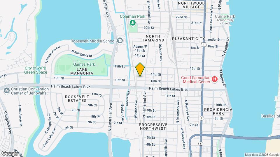 1017 13th St Map and Location Details