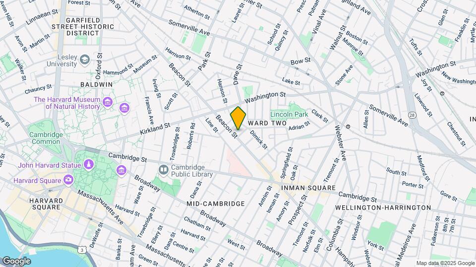 79 Beacon St, Unit 2 Map and Location Details