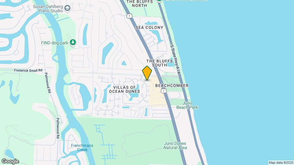 126 Ocean Dunes Cir Mapa y Detalles de la Ubicación