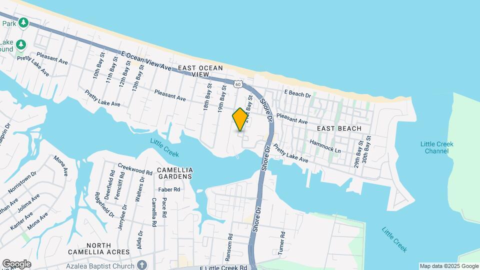 East Beach Apartments Map and Location Details