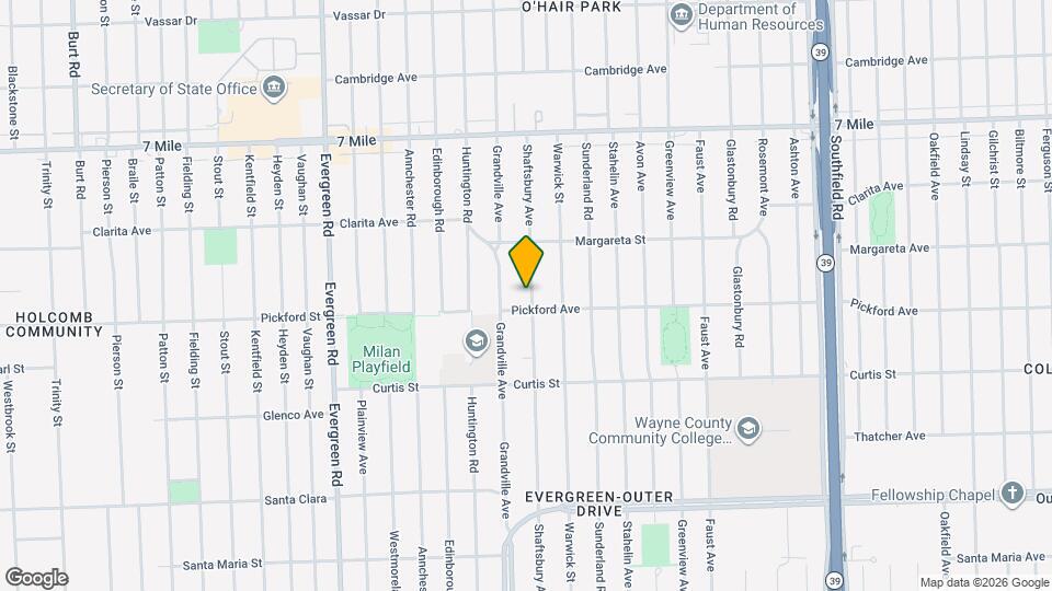 18421 Shaftsbury Ave Mapa y Detalles de la Ubicación