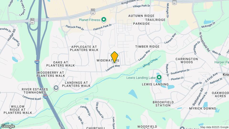 702 Calavaras Ln Map and Location Details