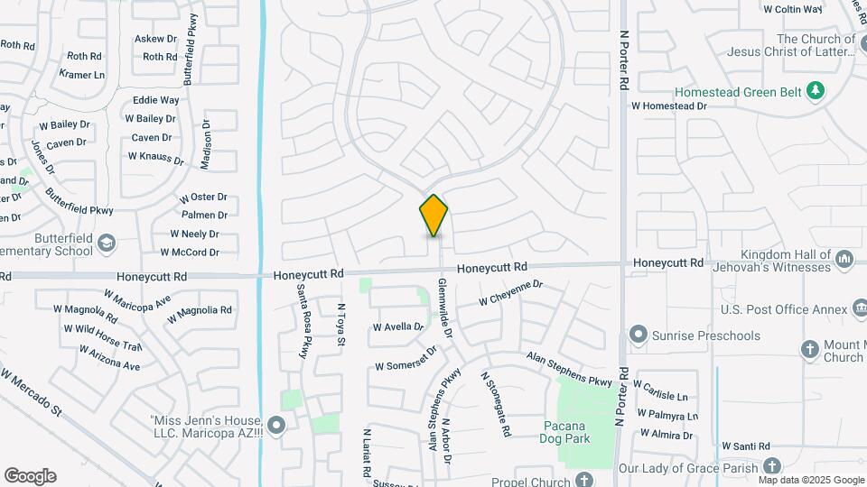 19765 N Swan Ct Map and Location Details