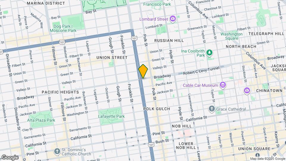 1595 Broadway Mapa y Detalles de la Ubicación