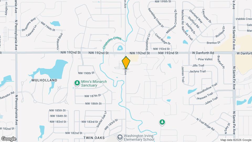 19008 N Western Ave Mapa y Detalles de la Ubicación