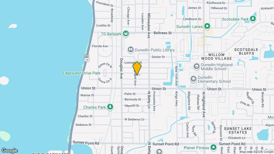 53 Highland Ave Map and Location Details