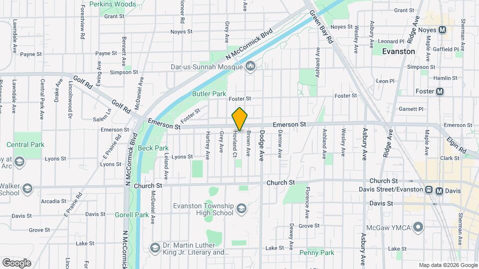 1835 Hovland Ct Map and Location Details