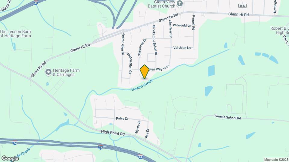 4015 Shadetree Dr Map and Location Details