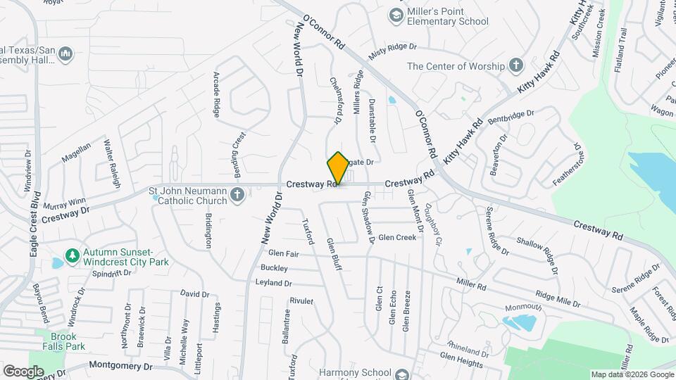 6934 Crestway Rd Mapa y Detalles de la Ubicación
