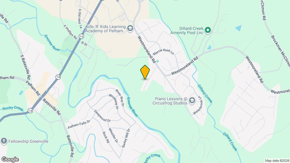 154 Pelham Glen Wy. Map and Location Details