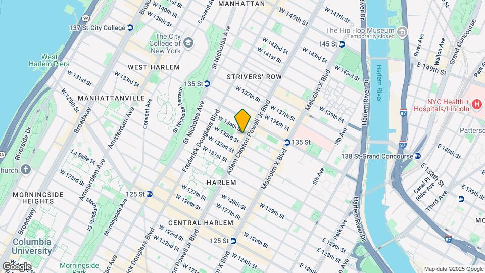 2270 Adam Clayton Powell Jr Blvd Mapa y Detalles de la Ubicación